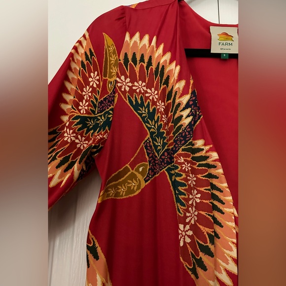 Farm Rio red jumpsuit - Picture 7 of 8